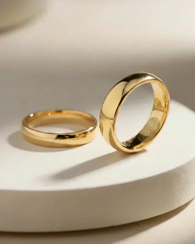 Eheringe mit Fingerabdruck – eine persönliche Gravur mit Bedeutung