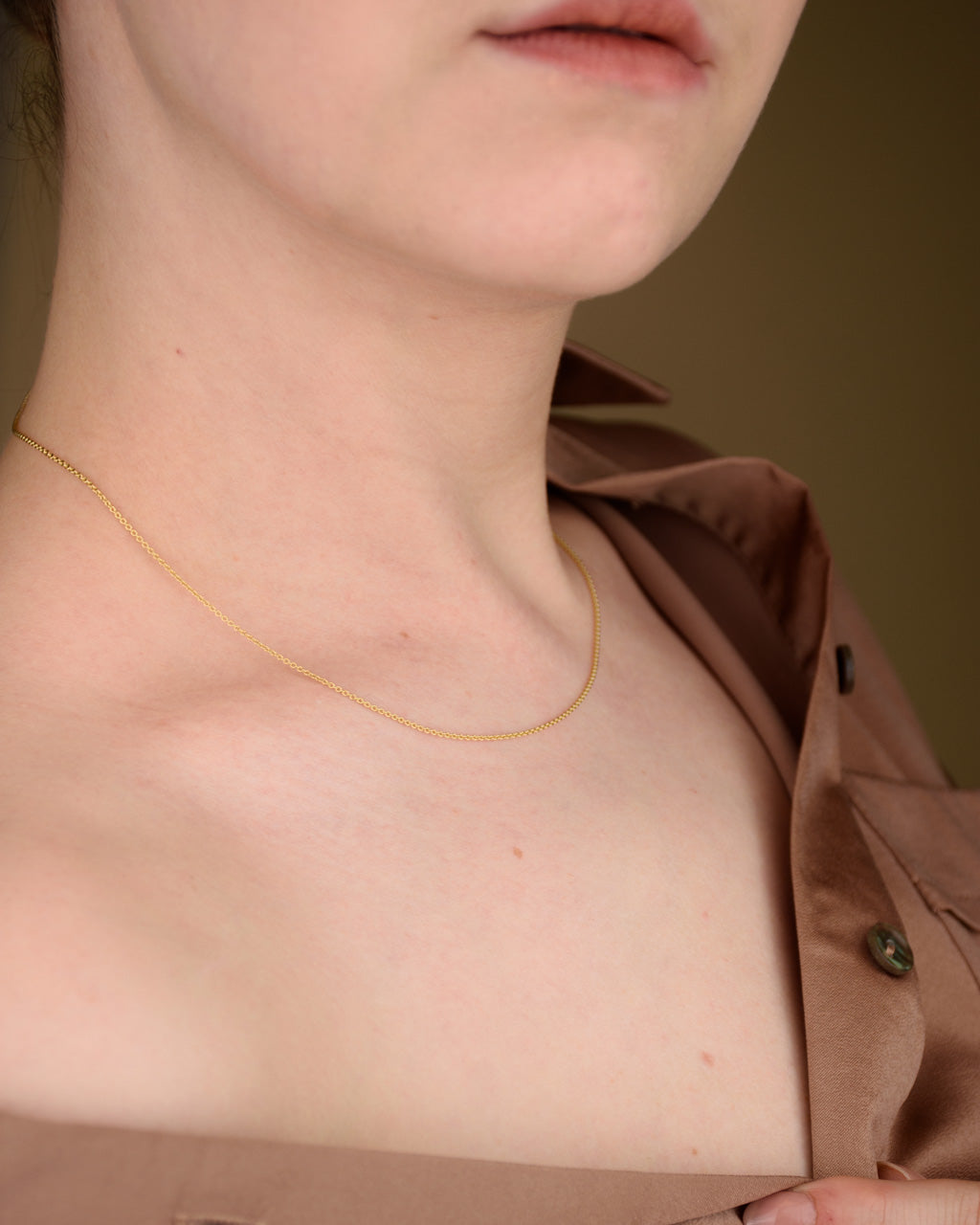 Echtgold Ankerkette 18 Karat Gold 14 Karat Gold Massivgold