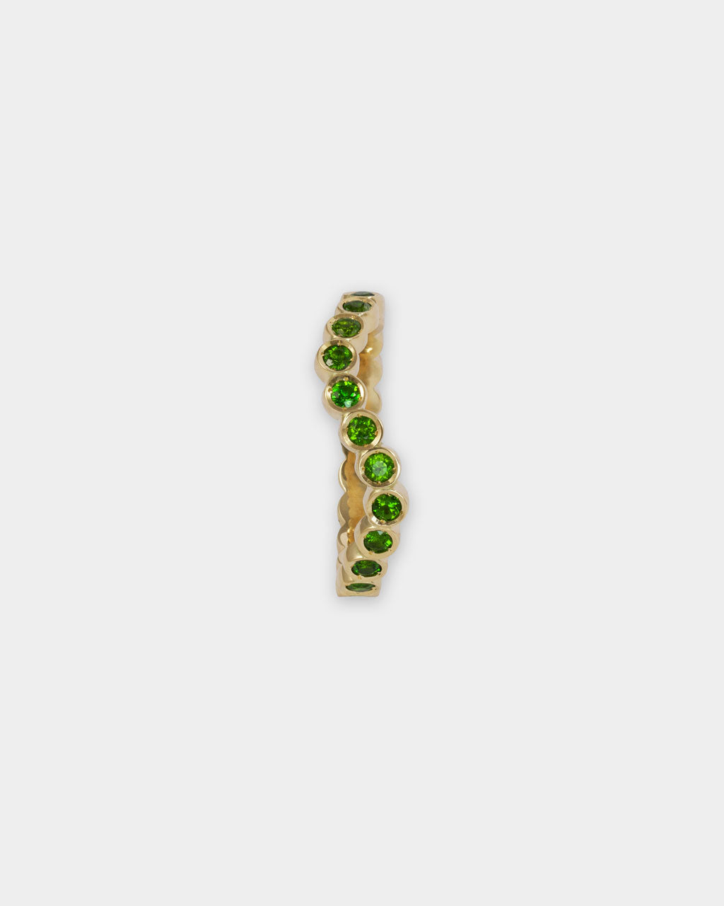 Ring mit Chromdiopsid handgemacht in Berlin