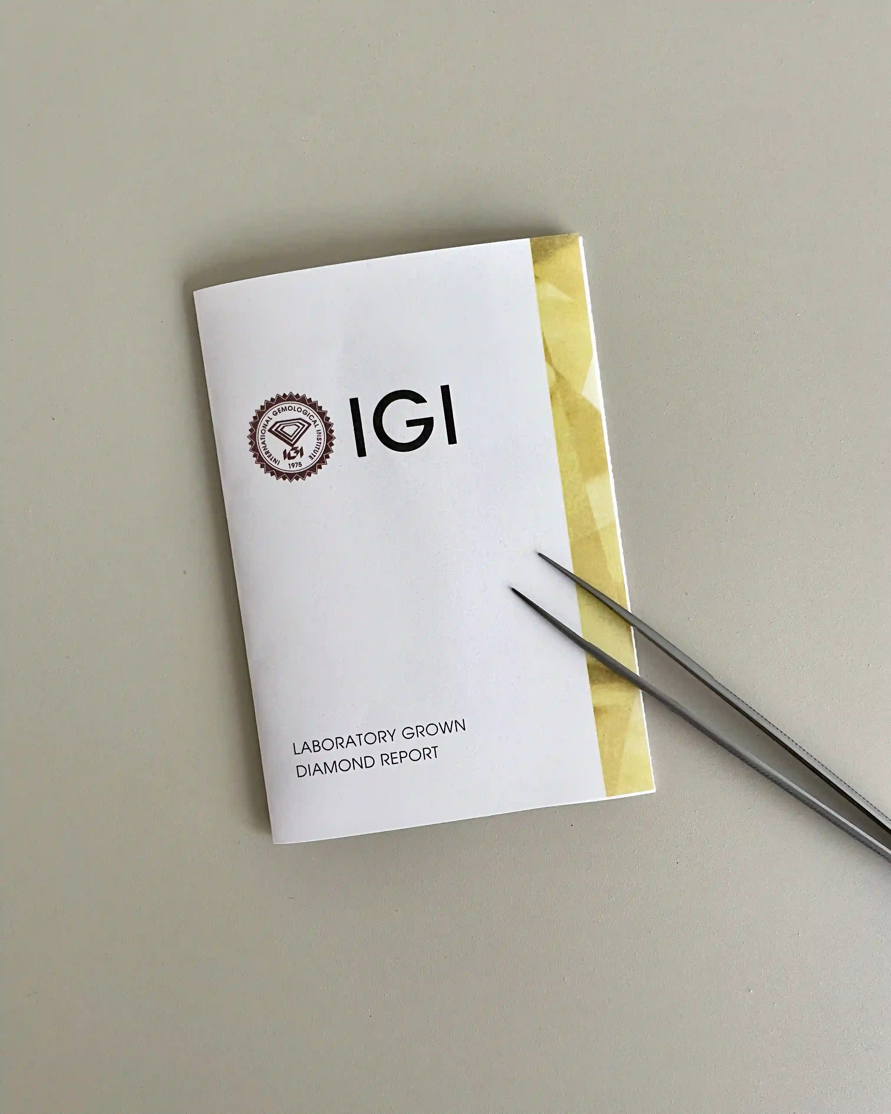 labordiamant Zertifikat anerkanntes Labor IGI