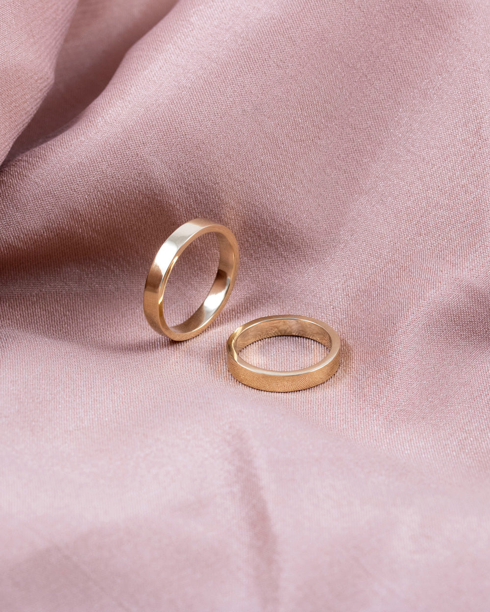 Handgefertigte Trauringe