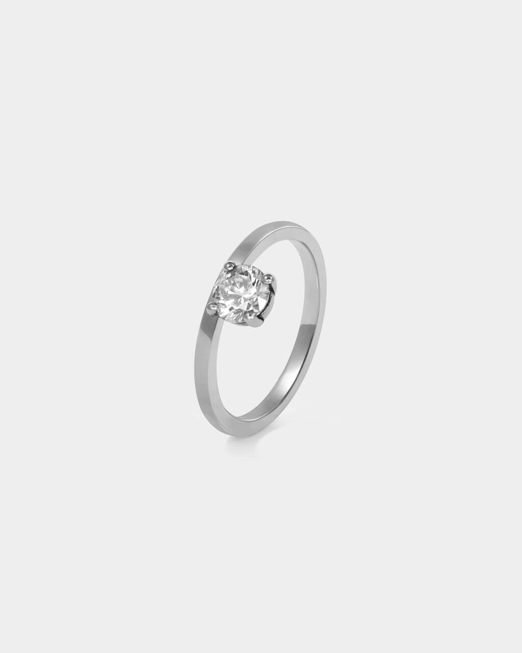 Floating Diamond Ring