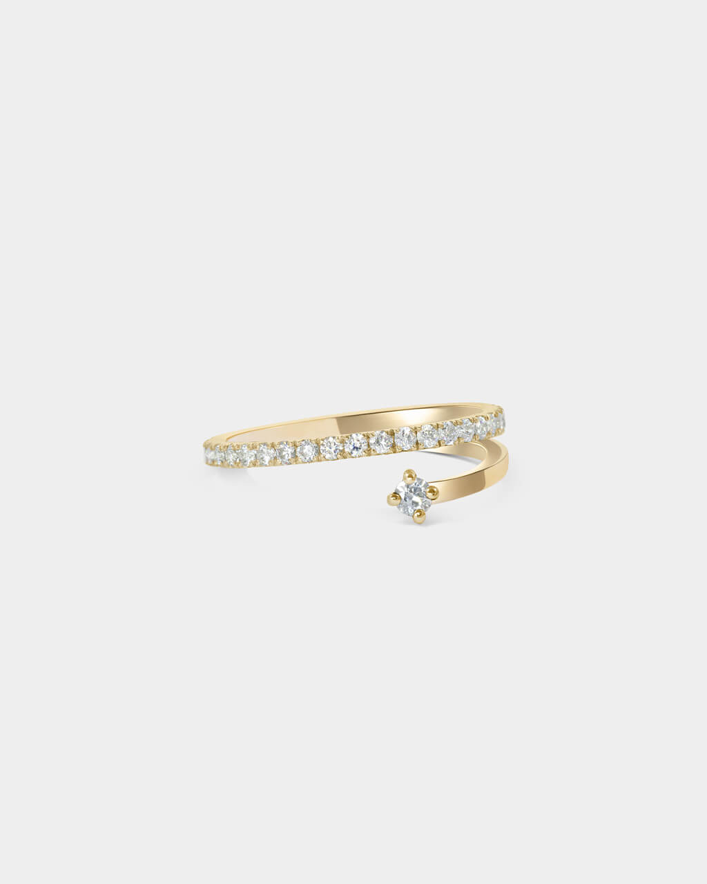 Zia Pavé Diamond Ring