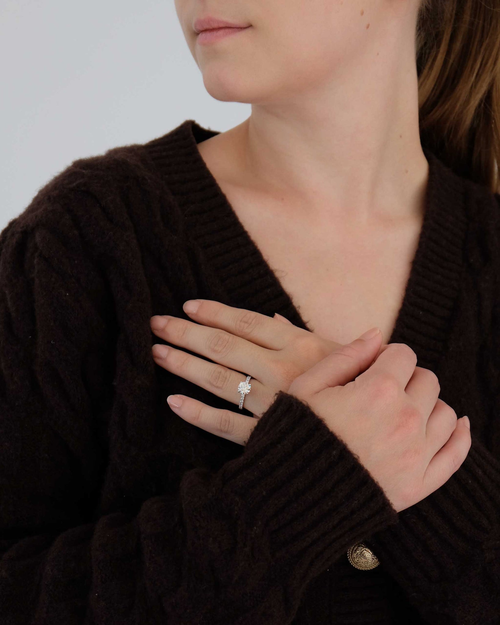 Verlobungsring 1ct Diamant